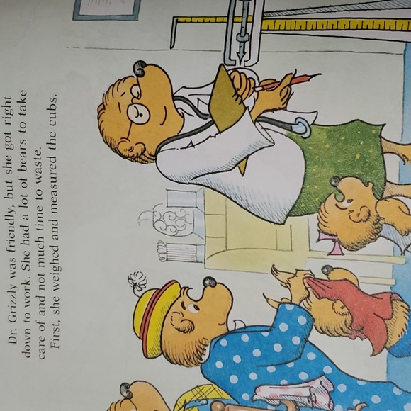 Berenstain Bears Go To The Doctor BONUS 2 Full Sticker Sheets Learn Read - Picture 15 of 17